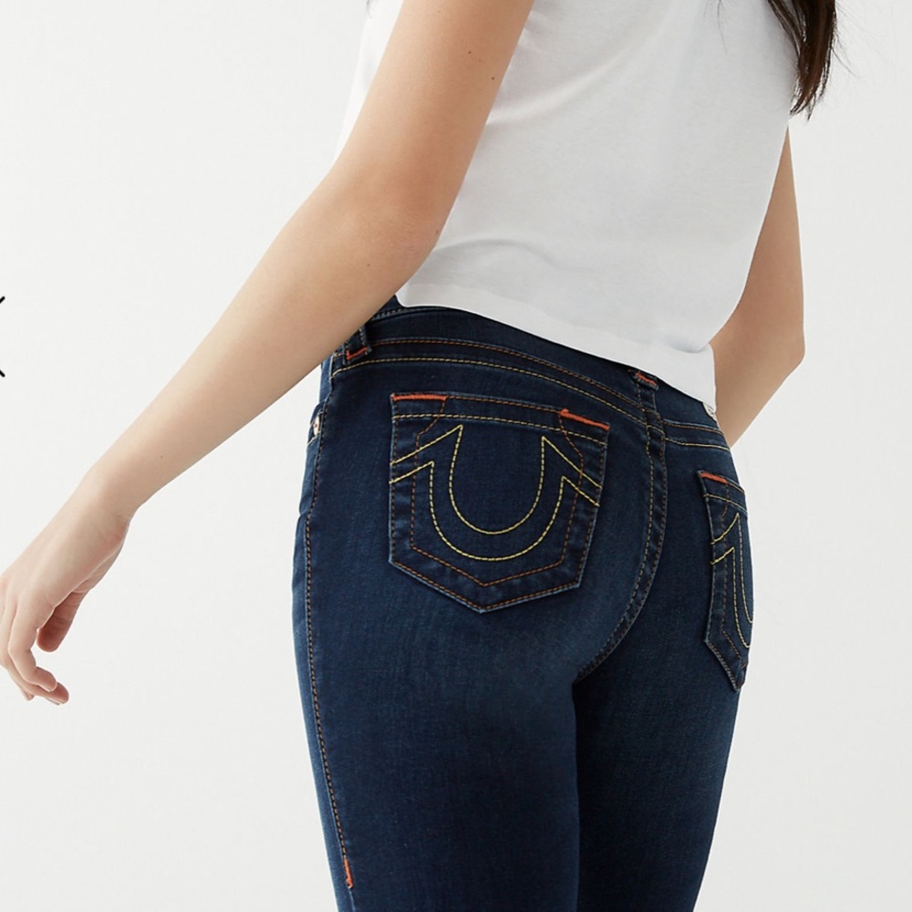 True Religion • Johnny Dark Wash Jeans